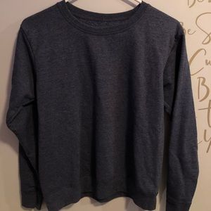 Dark blue crew neck
